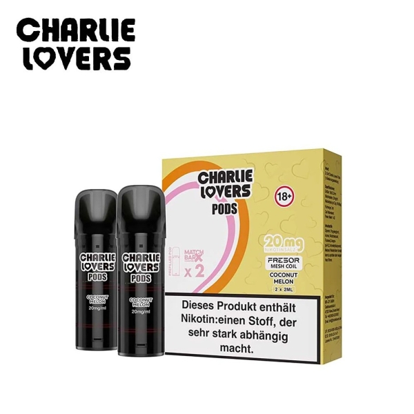 Charlie Lovers - Coconut Melon - Prefilled Pod 2ml/ Stück